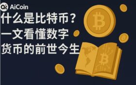 AiCoin 显示 BTC 实时价格和K线界面