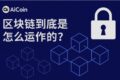 生活化场景中区块链运作原理图，显示账本、验证节点、共识机制